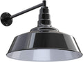 20 inch Dome Gooseneck Outdoor Wall Mounted Barn Light I60910