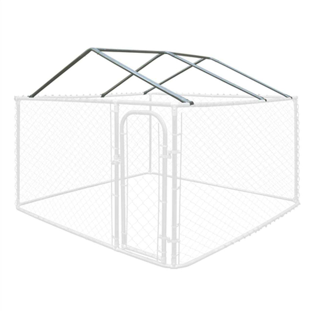 7.5 x 7.5 ft. Galvanized Steel Chain Link Dog Kennel Roof Frame I61705