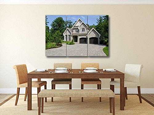 3 Piece Ceramic Sun Canvas Wall Art E813