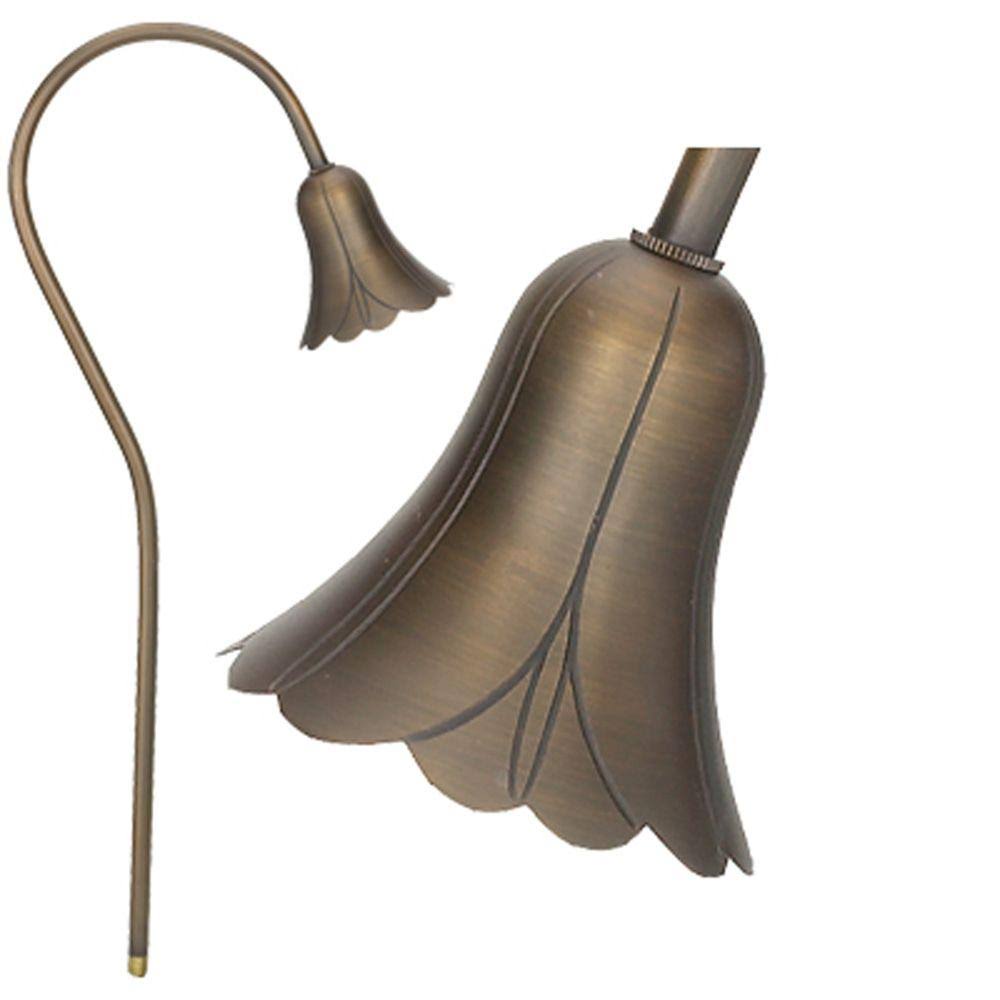 Antique Bronze Die Cast Brass Path Light J47122