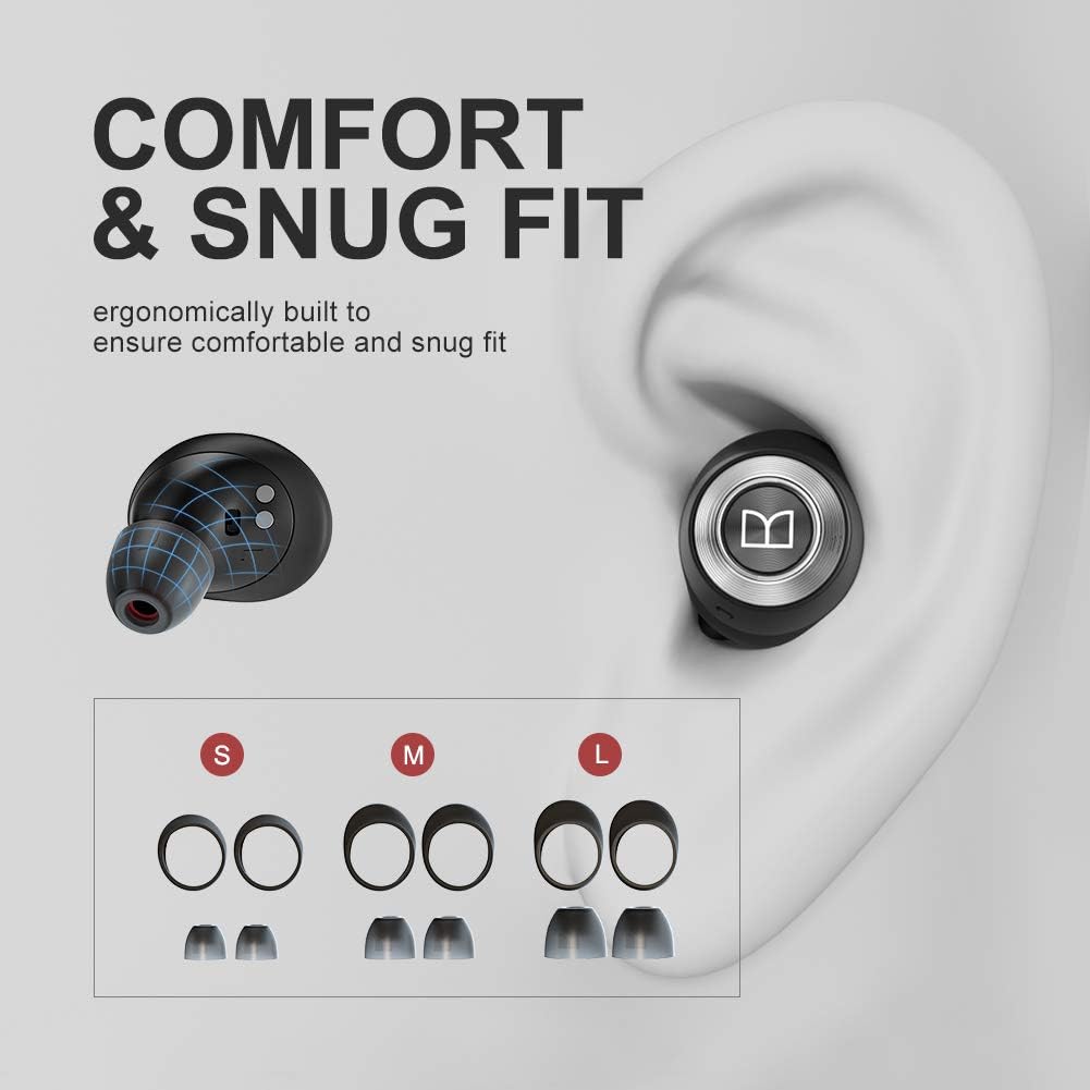 Wireless Earbuds with Bluetooth 5.0 and Built-in Mic V113