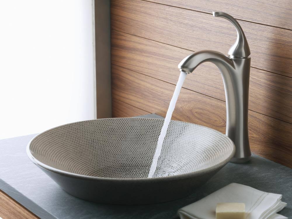 Boucle Tweed Conical Bell Vessel Sink W248