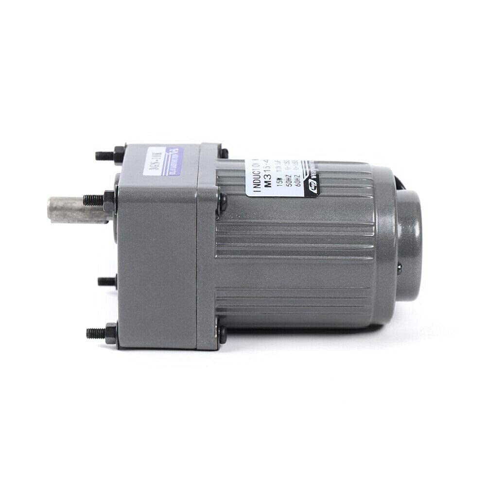 Electric Motor Variable Speed Controller 1:10 125RPM 110V 15W Single-Phase W172