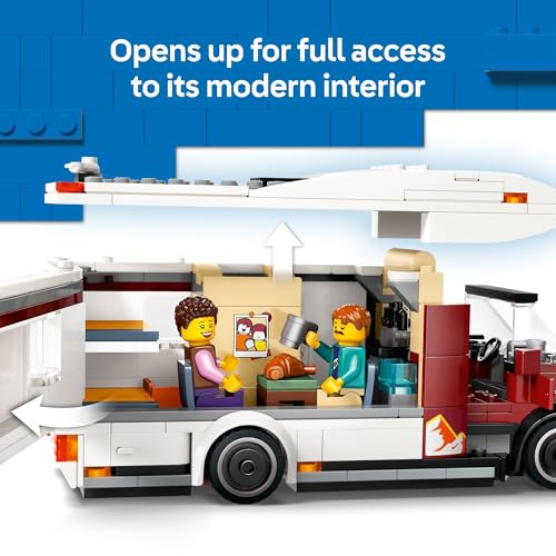 LEGO City Holiday Adventure Camper Van Building Toy Set X9764