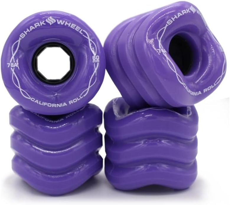 60 mm 78a Skateboard Cruising Wheels Set of 4 H79059