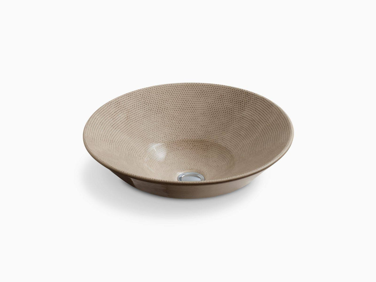 Boucle Tweed Conical Bell Vessel Sink W248