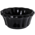Black Scalloped Melamine Ramekin 3 oz. 48/Case E89848