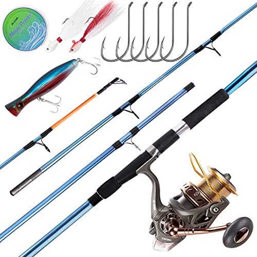 12ft Surf Fishing Rod and Reel Combo I9953