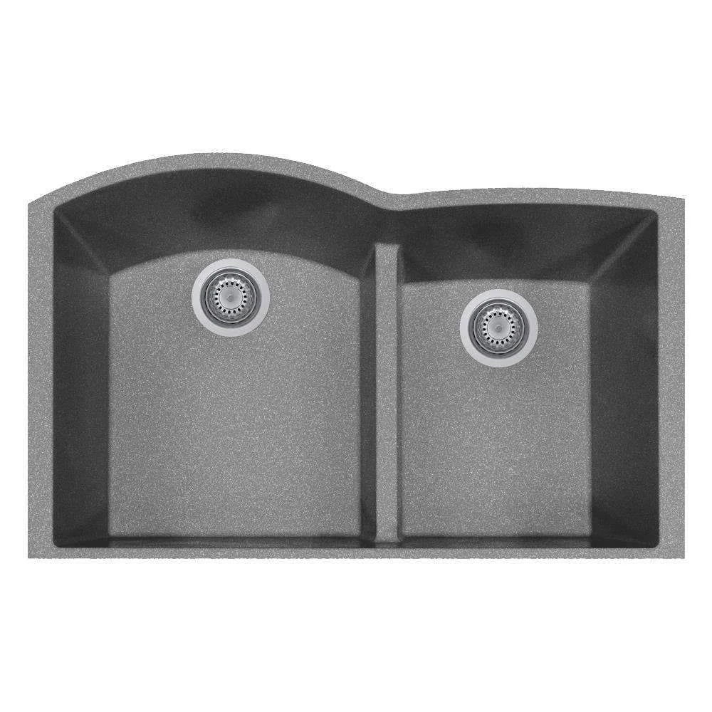 Double Basin Undermount Kitchen Sink Q9752