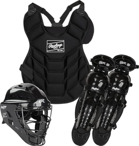 Youth Catcher's Set with Facemask, Chest Protector, Leg Guards B15355