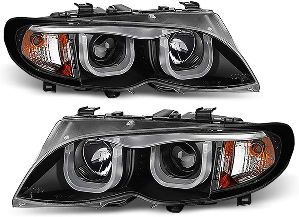 Black Projector Headlights Assembly K595