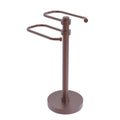 2 Arm Free Standing Towel Stand Antique Copper I870
