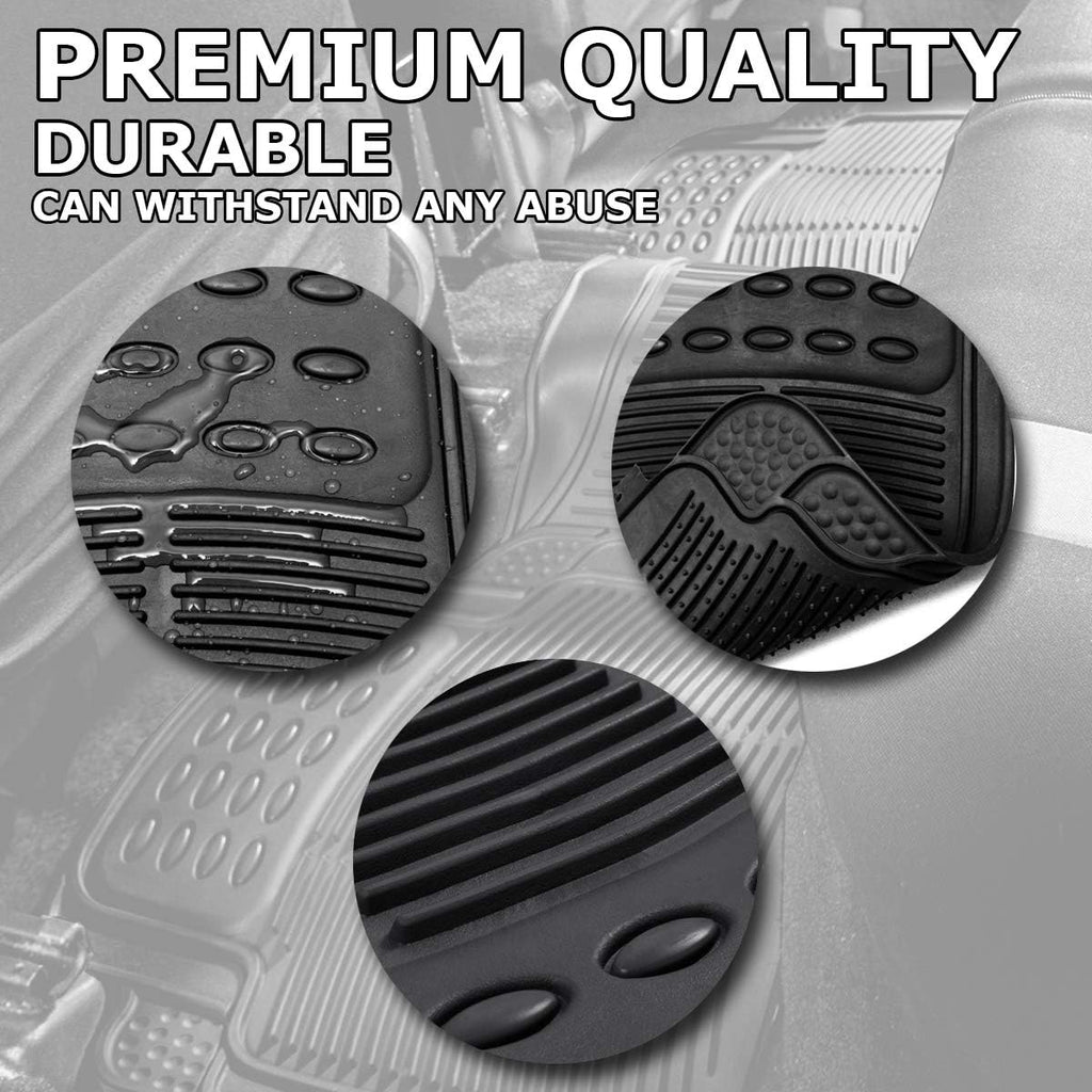 Black Rubber Car Floor Mat D545