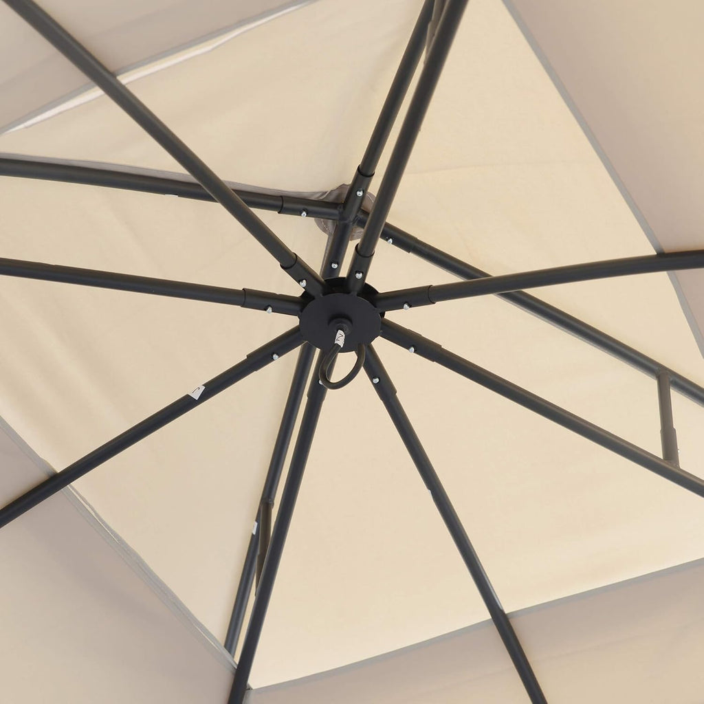 10x12 Outdoor Gazebo with Mosquito Netting U8860