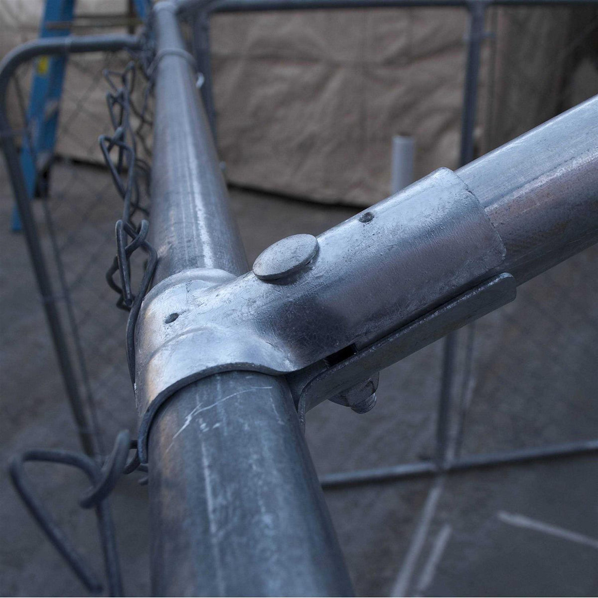 7.5 x 7.5 ft. Galvanized Steel Chain Link Dog Kennel Roof Frame I61705