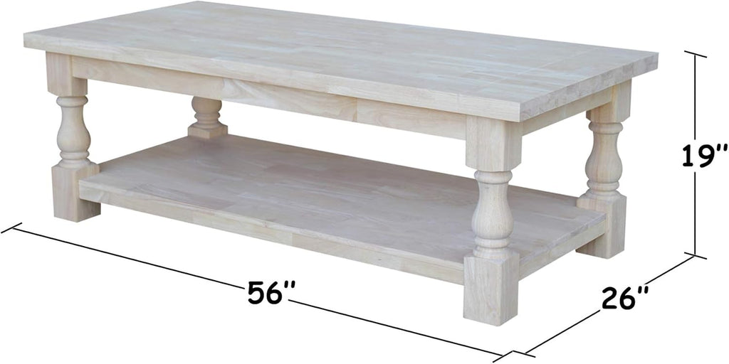 51 by 23-Inch Coffee Table S418