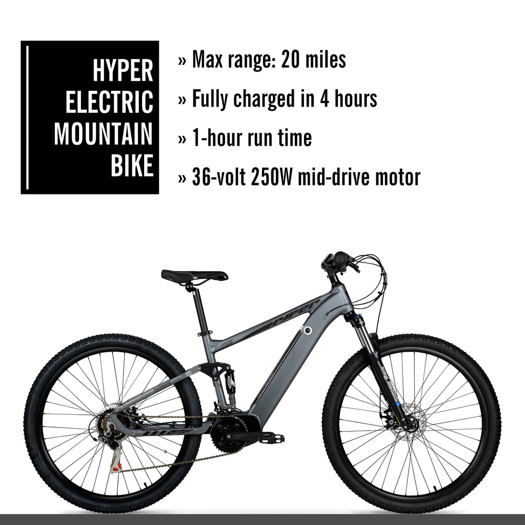 Grey 29" 36V Electric Mountain Bike C709822