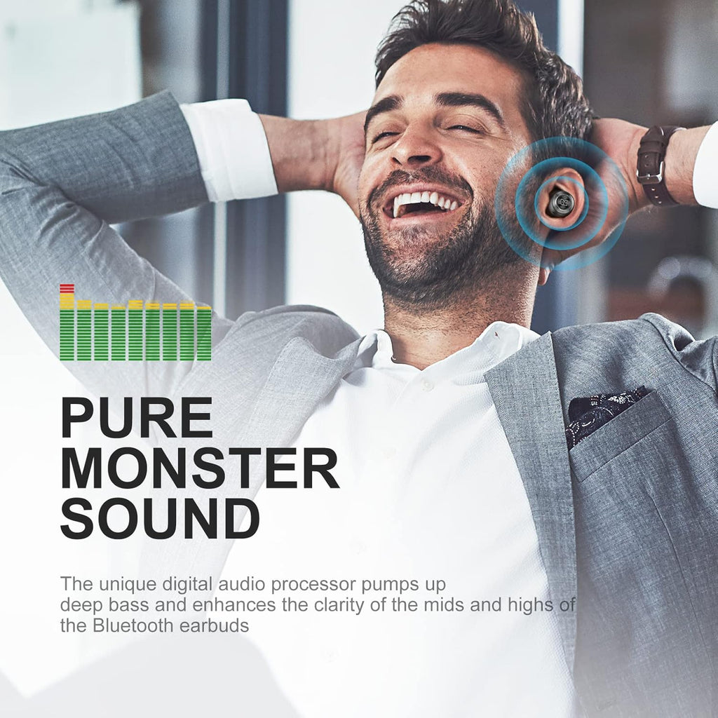 Wireless Earbuds with Bluetooth 5.0 and Built-in Mic V113