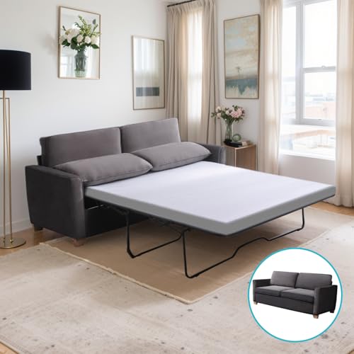Queen Size Velvet Pull Out Sofa Bed P88129