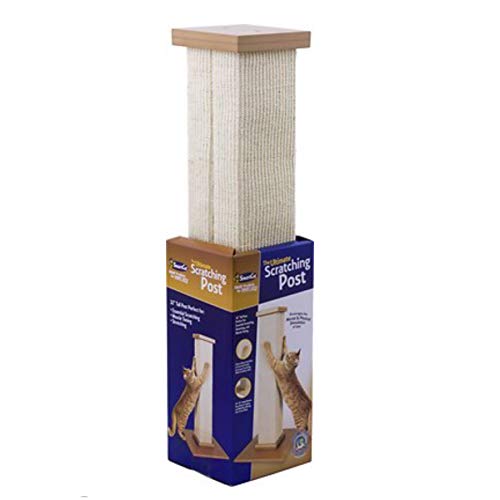 Beige Large 32 Inch Sisal Fiber Scratching Post H40464