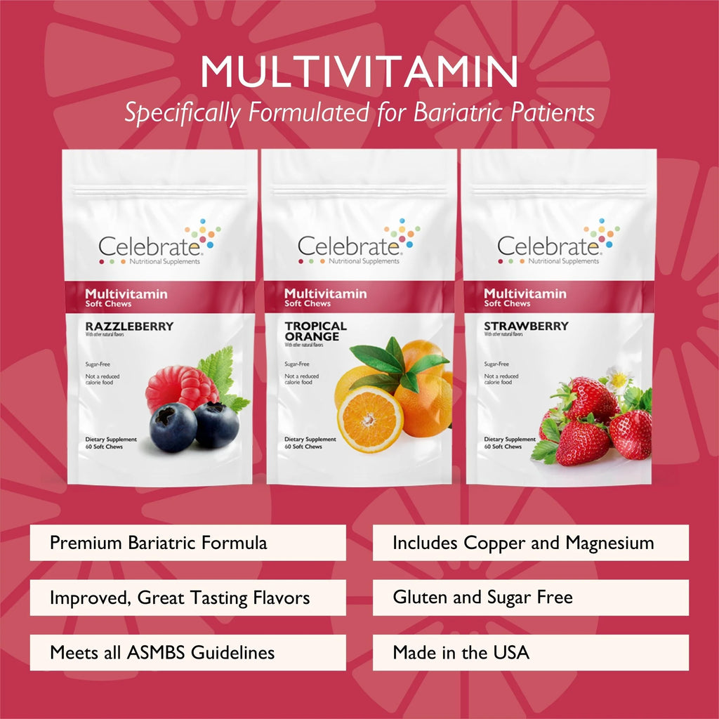 Bariatric Multivitamin Soft Chews, 180 count K397