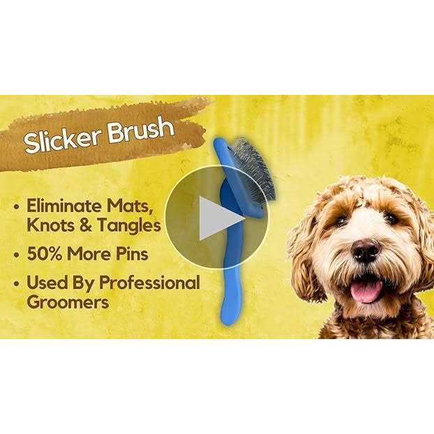 Dog Slicker Brush for Grooming Pet Hair N8529