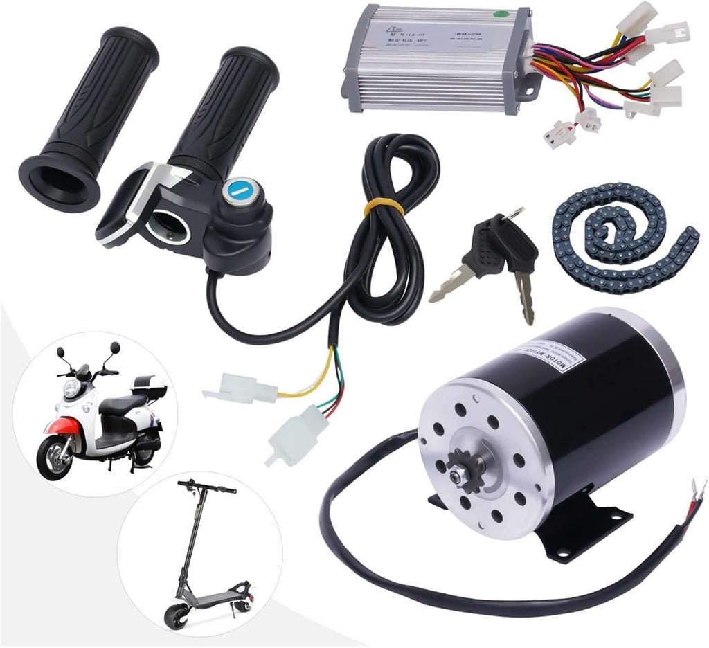 48V 1000W Electric Bicycle Conversion Kit with Controller 3 Speed Gears O1212