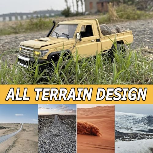 1/12 Scale 4x4 RC Crawler Truck with 2 Batteries O8872