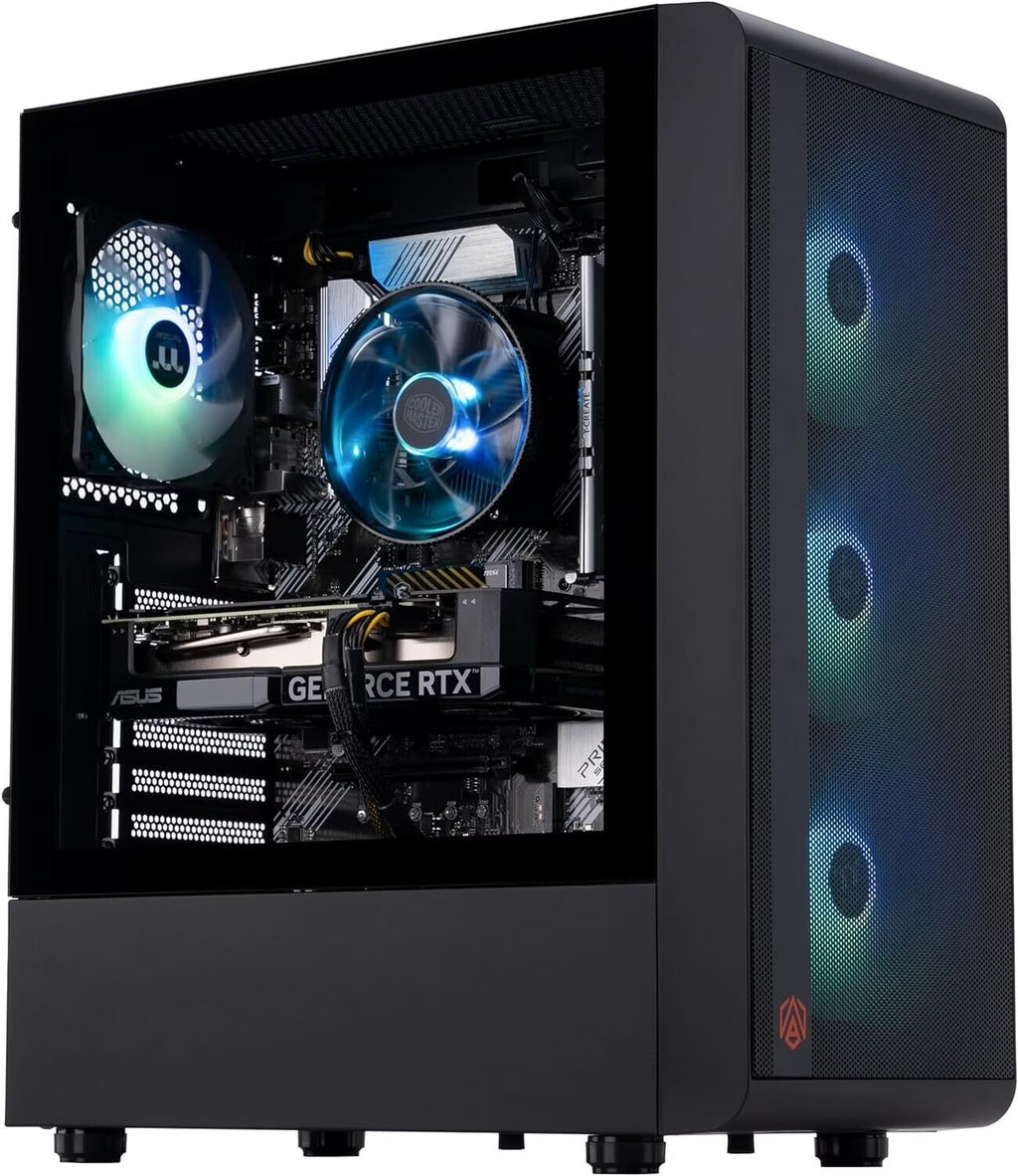 AMD Ryzen 7 5700X GeForce RTX 4060 Ti 8G 32GB DDR4 3200MHz 1TB M.2 NVMe SSD Gaming PC A558586