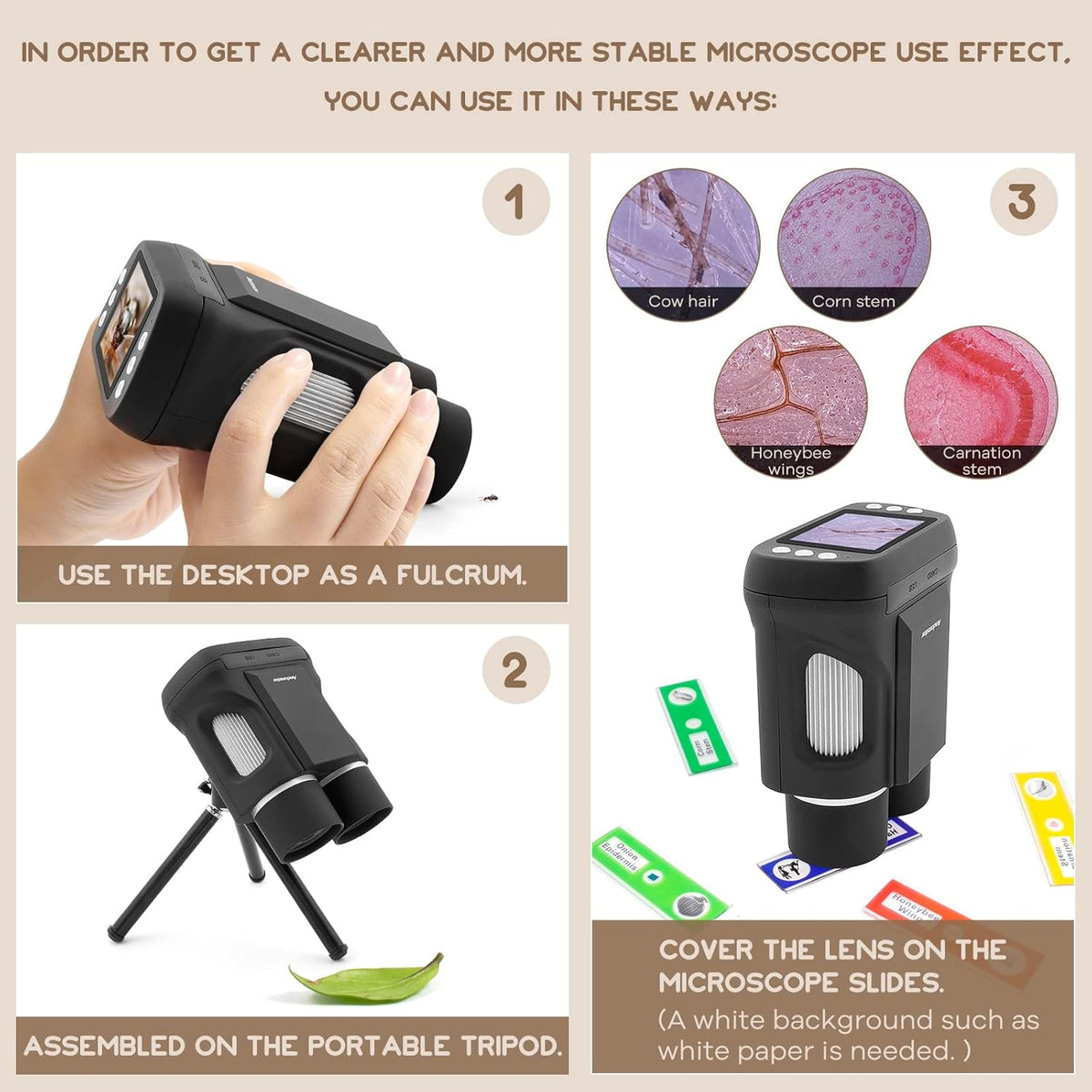 Portable Handheld Microscope Binoculars L805162