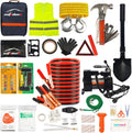 118-Piece Heavy Duty Car Roadside Emergency Kit A10097