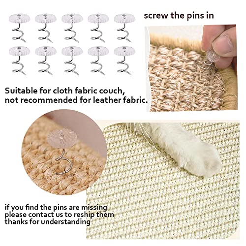 Natural Sisal Cat Scratcher Mat U75763