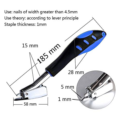 Blue Heavy Duty Staple Remover E61221