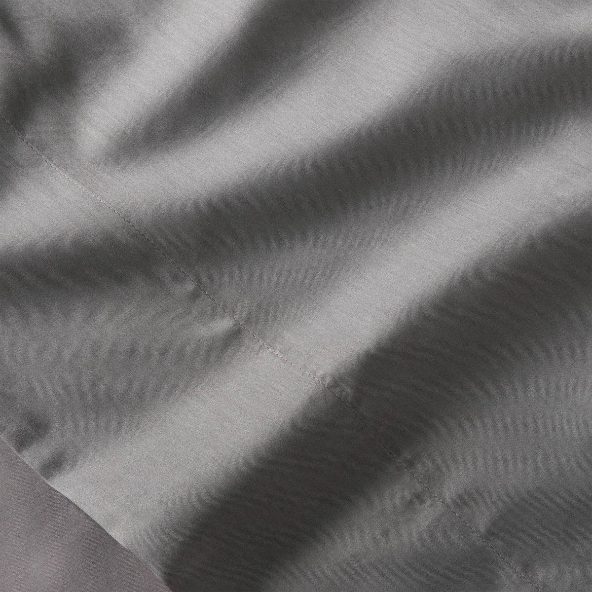 Queen 300 Thread Count Temperature Regulating Solid Sheet Set Dark Gray Z491221