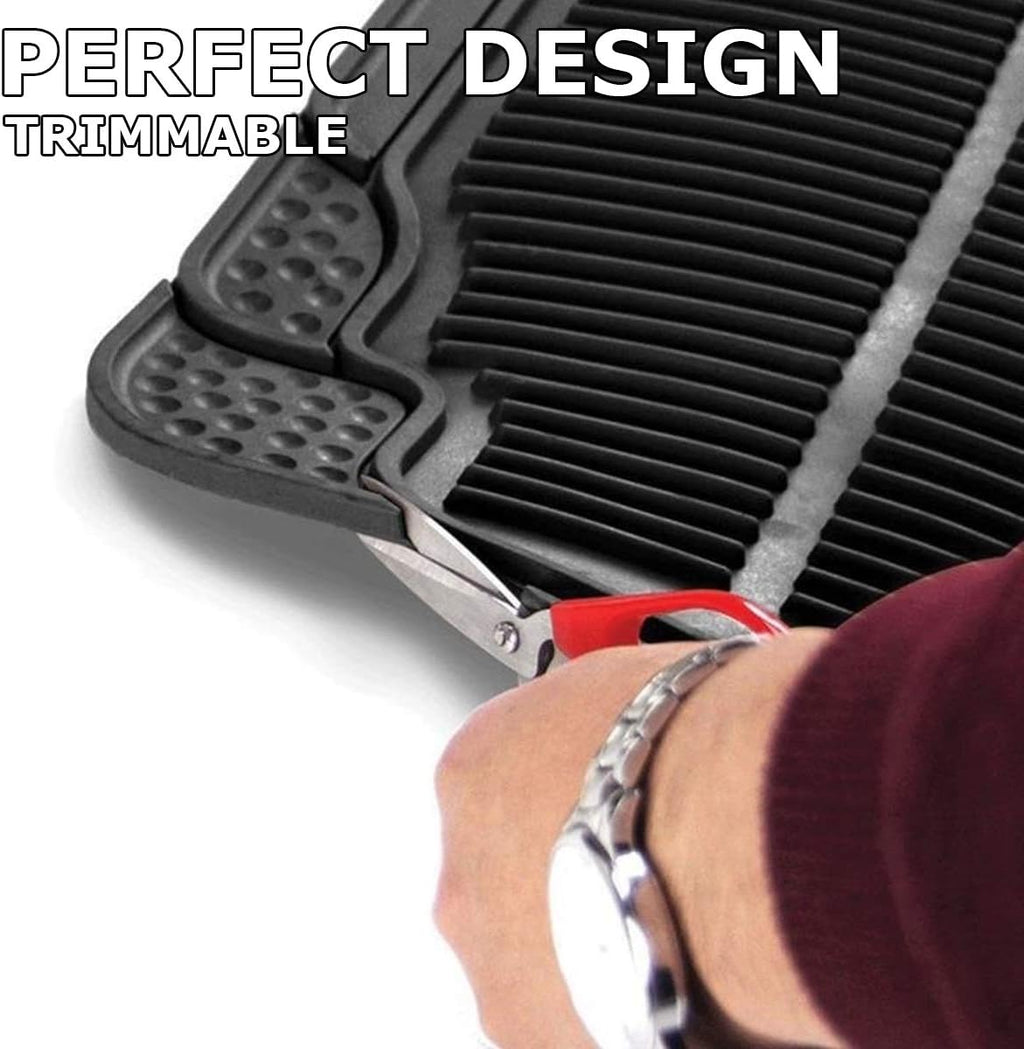 Black Rubber Car Floor Mat D545