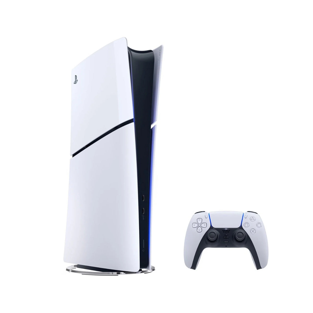 White PlayStation 5 Slim Digital Edition 1TB Gaming Console D97534