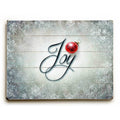 Decorative Wood Sign Christmas Joy, 14 inch x 20 inch, Planked Wood U851