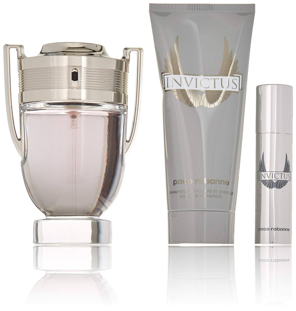 Invictus Edt 100 Ml + 2 Pcs V3033