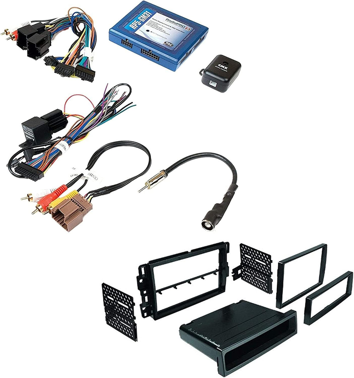 Radio Replacement Interface with Built-In OnStar Package for Select Cadillac Escalade Vehicles N26227