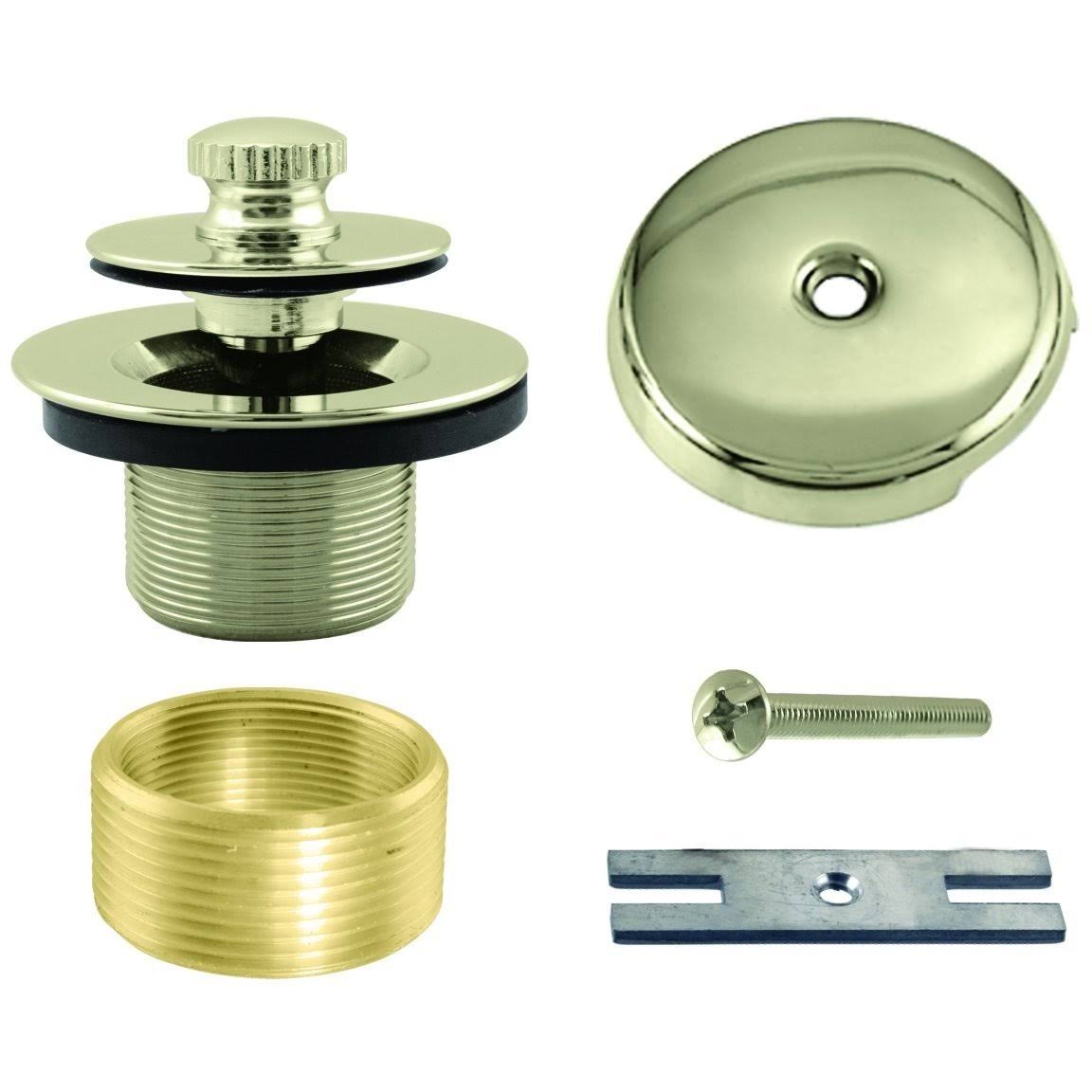 PVD Polished Brass Tub Trim with One-Hole Faceplate T12679