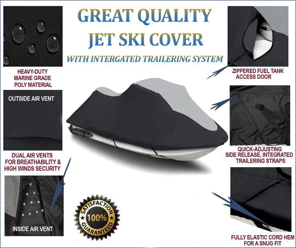 Heavy-Duty Jet Ski Cover PWC Cover F986