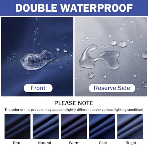 Waterproof Outdoor Chaise Lounge Cushion with Ties N457635