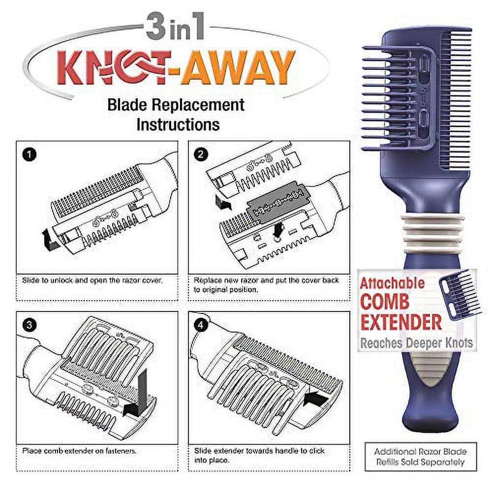 3-in-1 Dog Grooming Tool F1427