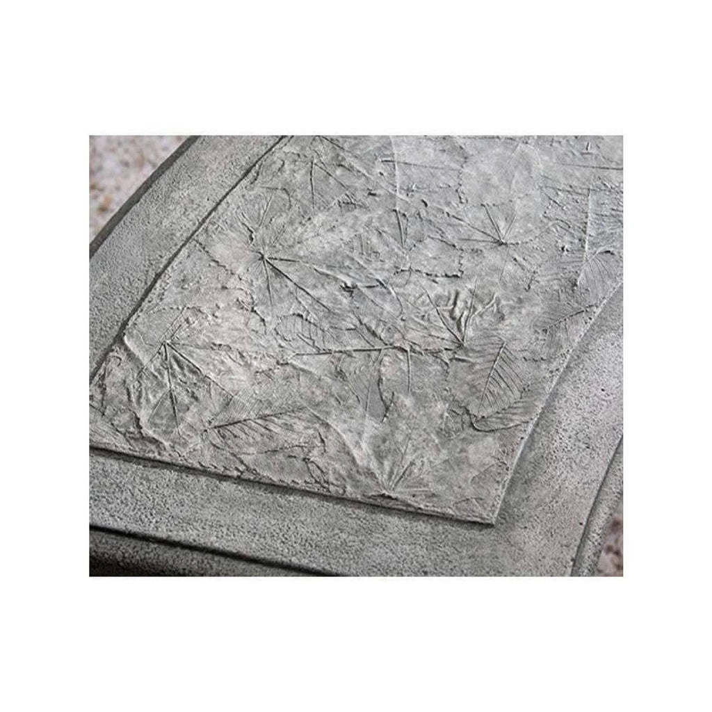 Alpine Stone Curved Leaf Bench A819713