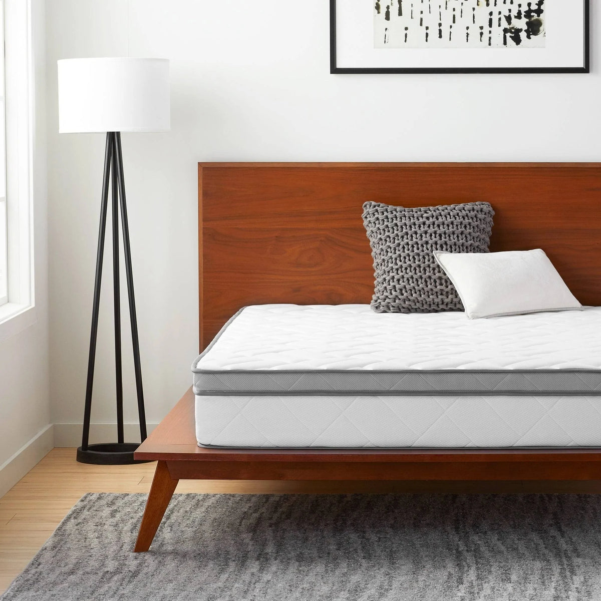 10-Inch Memory Foam and Innerspring Hybrid Mattress Twin Q642