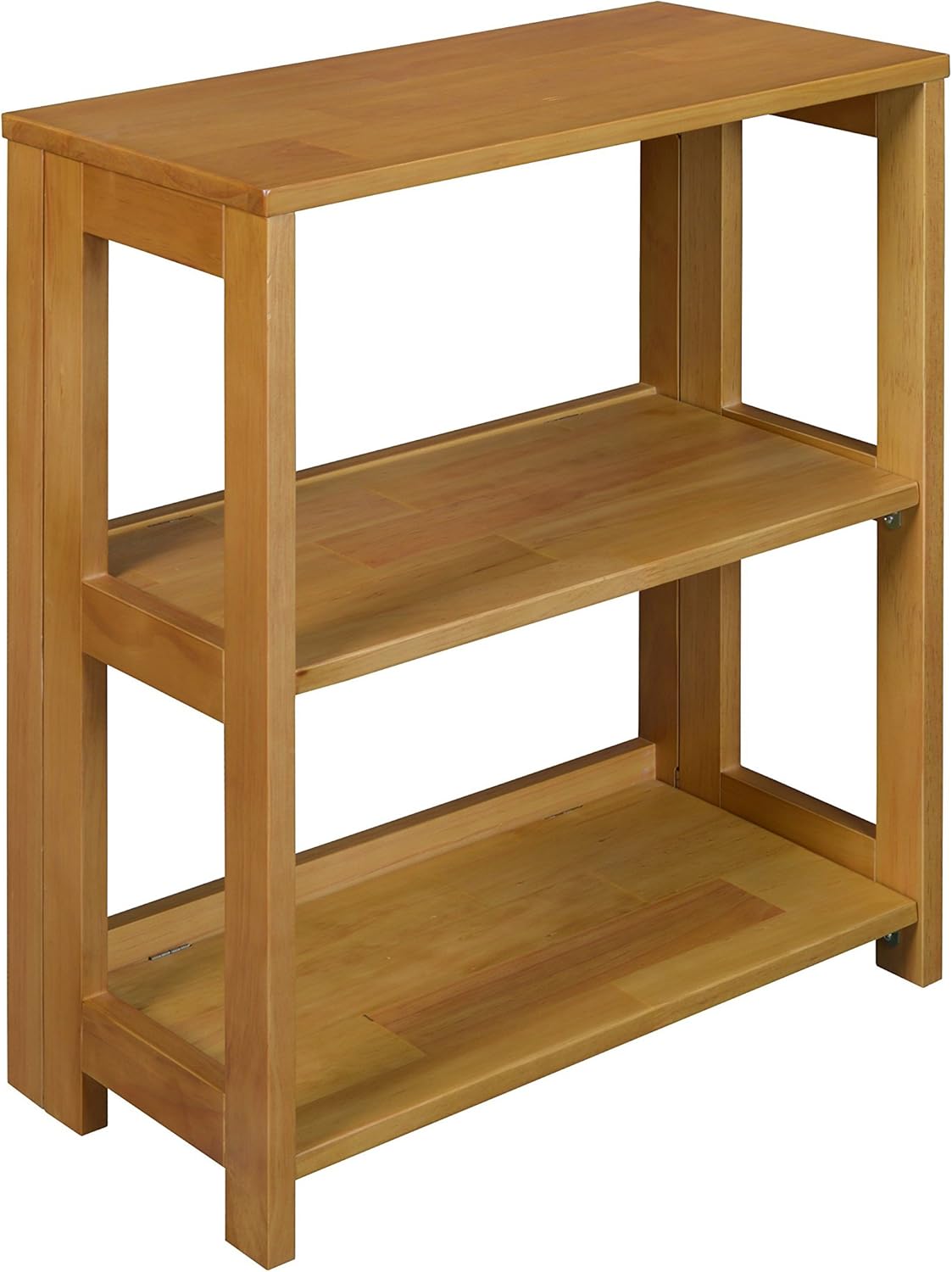 White Folding Bookcase G478