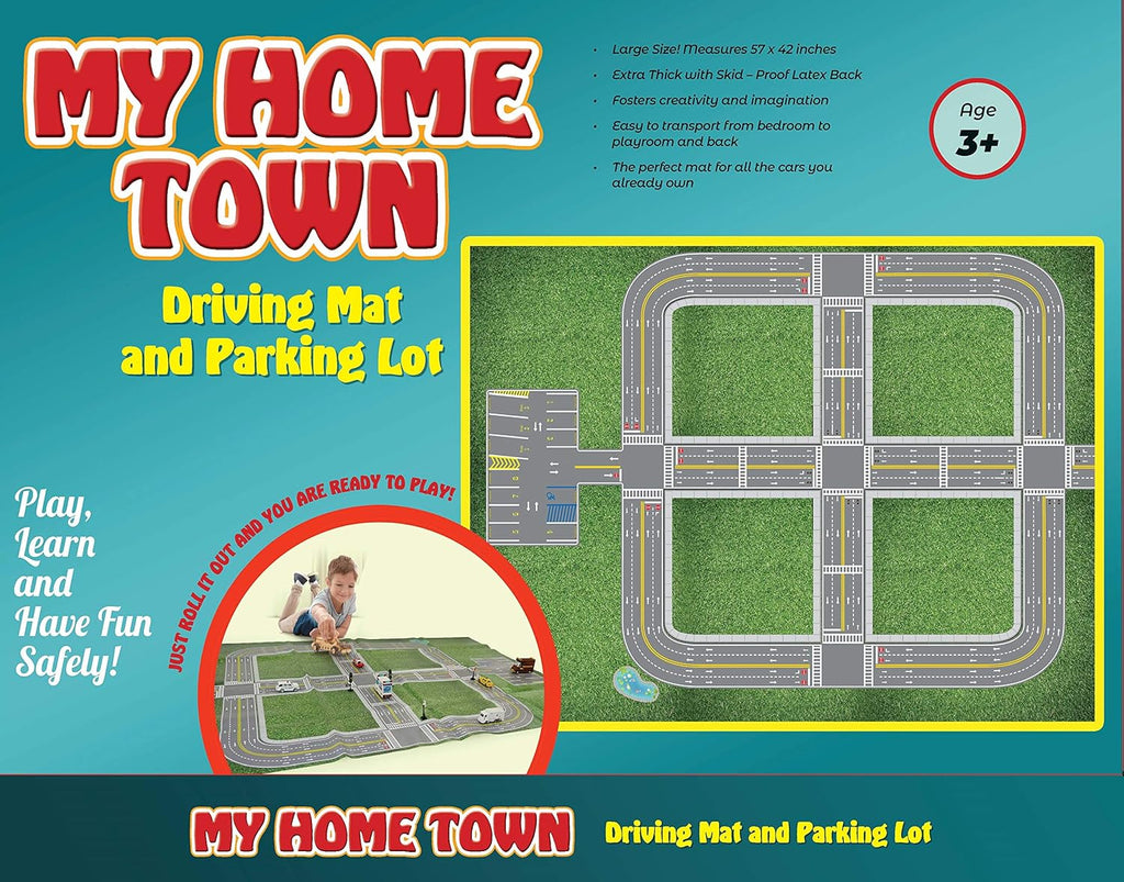 CAR Play Mat & Parking Lot for Toy Cars Q568583