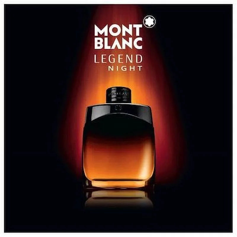 Montblanc Legend Night Eau De Parfum Spray 3.3 Oz (Pack 2) M83013