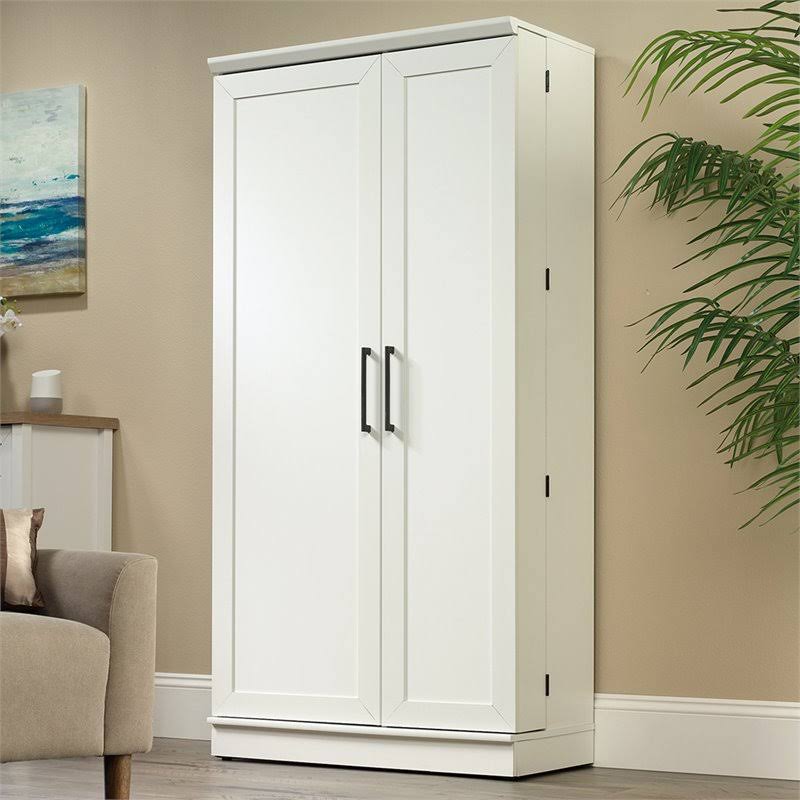 White Storage Cabinet V7439