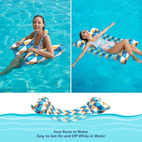 Inflatable Pool Hammock Float 2 Pack J358